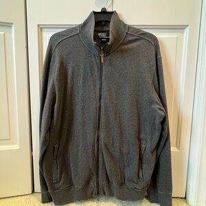 Polo by Ralph Lauren Charcoal Zip-Up Sweater XXL